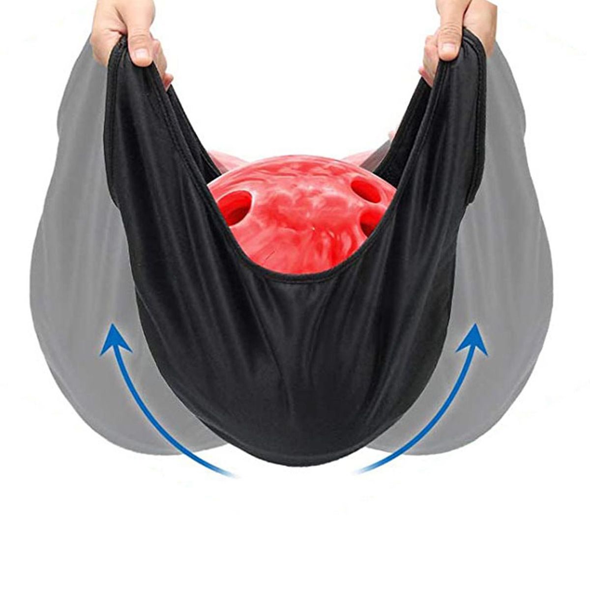 Bowling Seesaw Bag Comfortable Portable Polishing Cloth