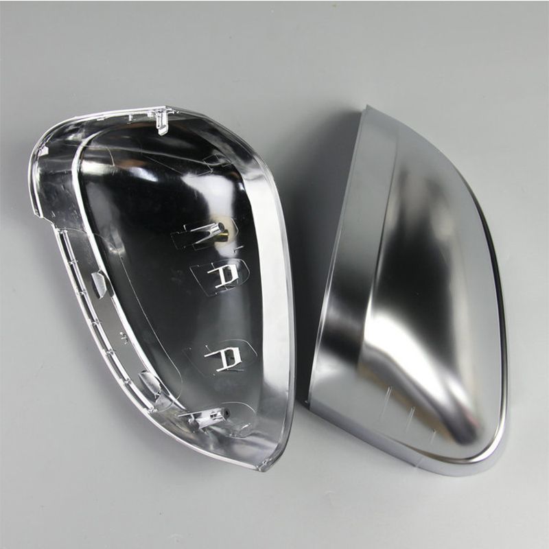 (Witheist)X-CAR 2pcs Error Free Chrome Side Mirror Cover