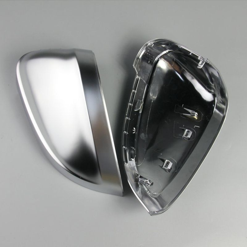 (Witheist)X-CAR 2pcs Error Free Chrome Side Mirror Cover