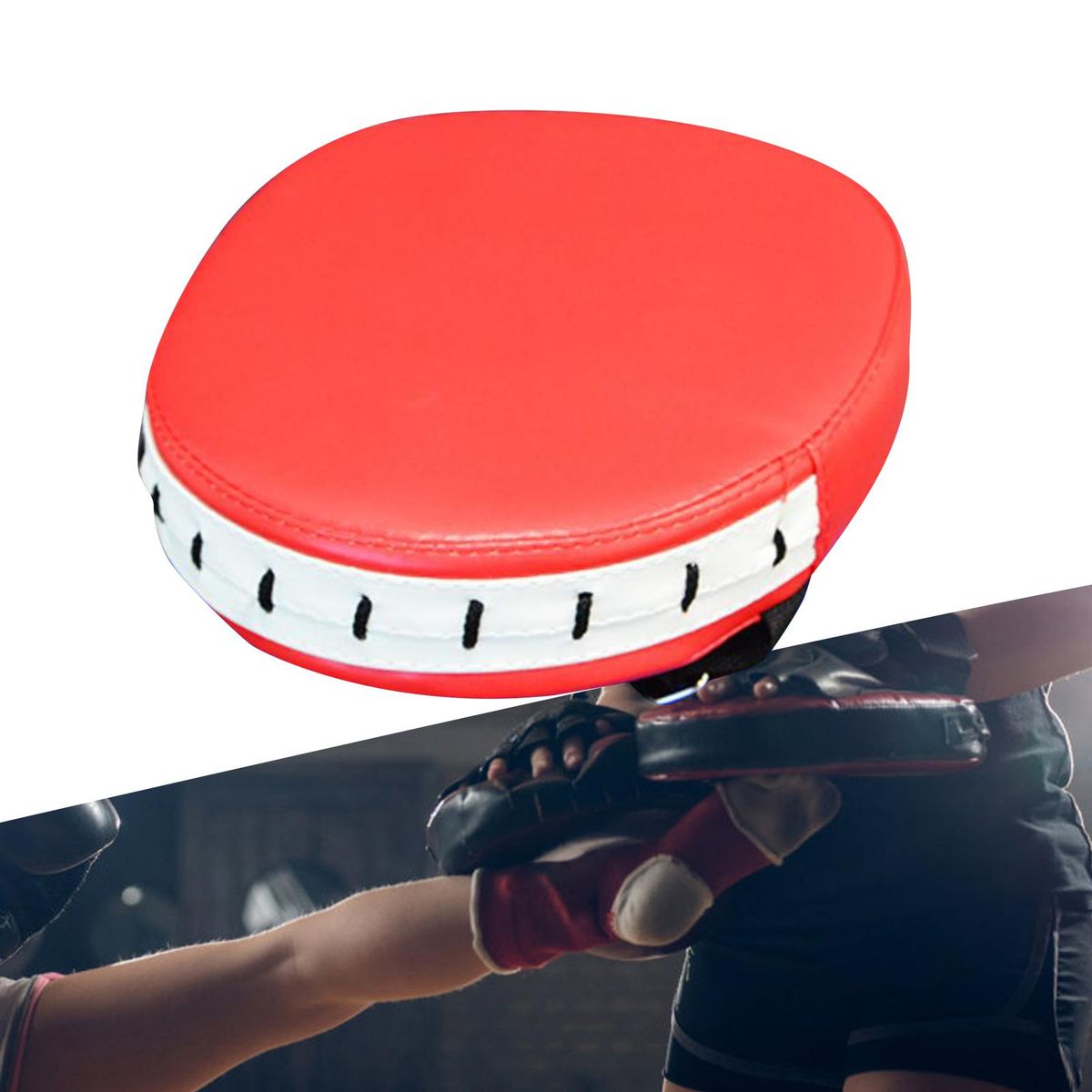 Punching Mitts Boxing Pads Striking Punching Taekwondo Red