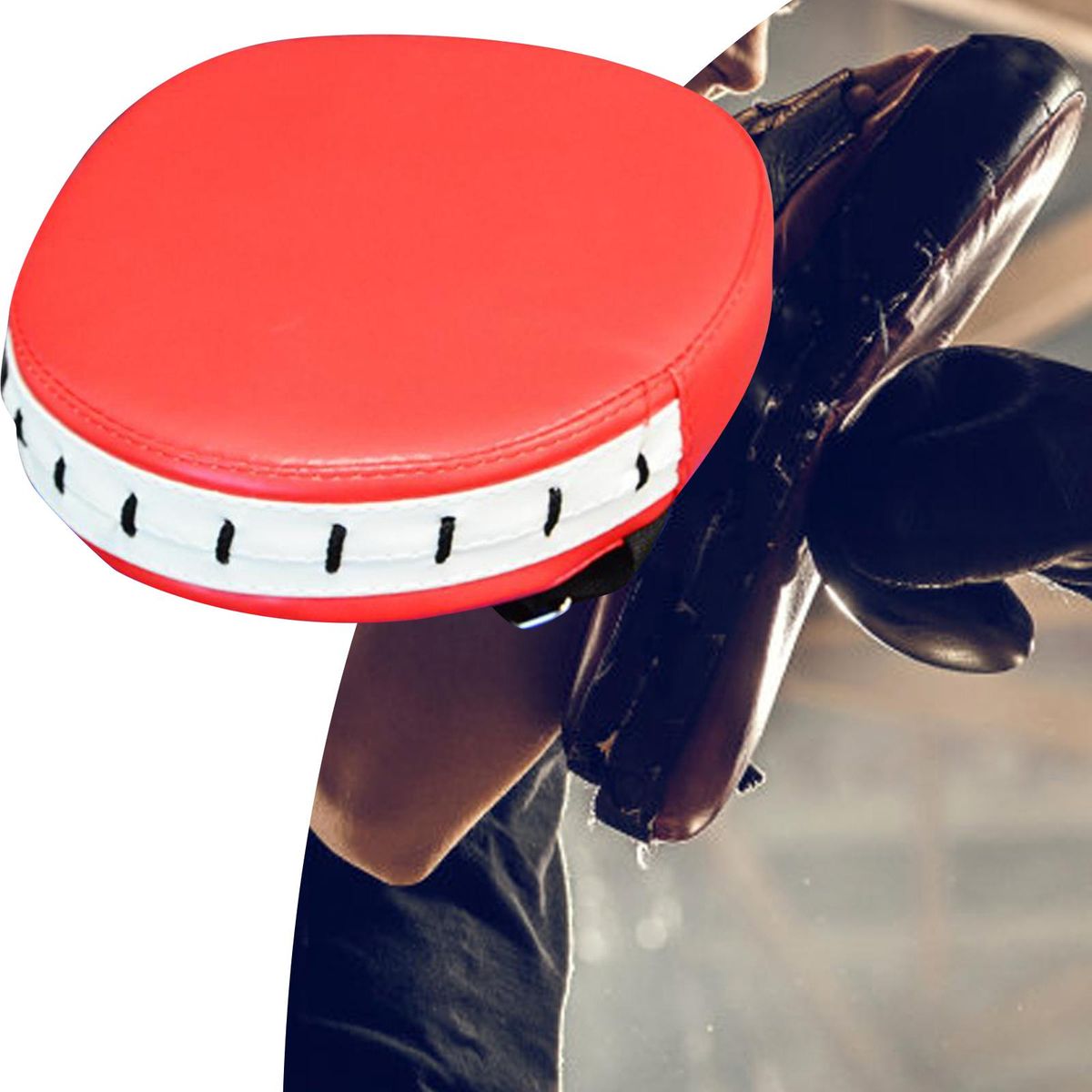 Punching Mitts Boxing Pads Striking Punching Taekwondo Red