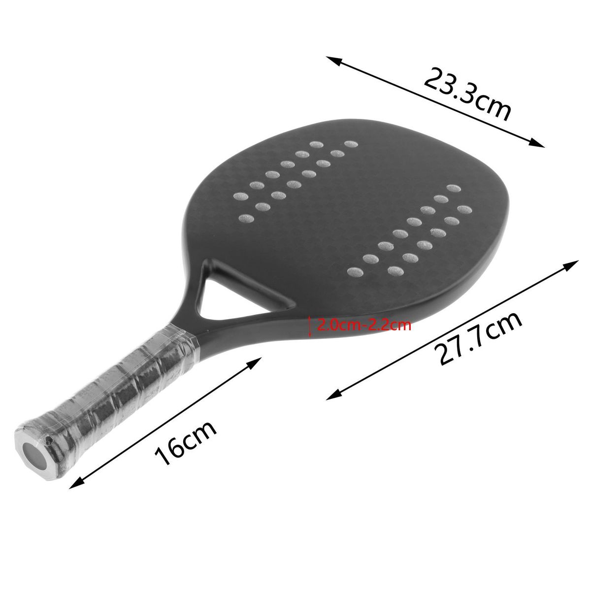 Lightweight  Paddle Racket Racquet Carbon 12K