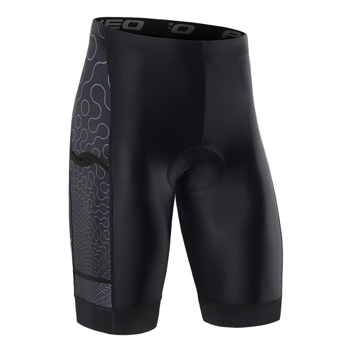 Men Cycling Shorts Padded Bike Shorts With 3 Pockets