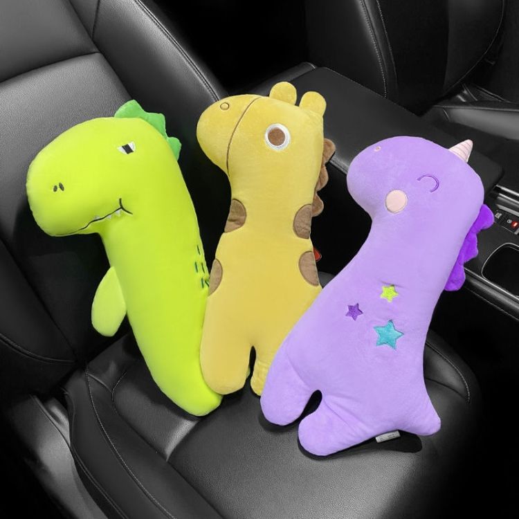 Car Seat Belt Pillow Shoulder Cover Insurance Belt Yellow