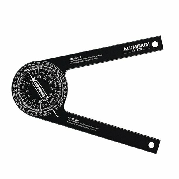 Miter Saw Protractor Aluminum Alloy Featuring Digital Angle