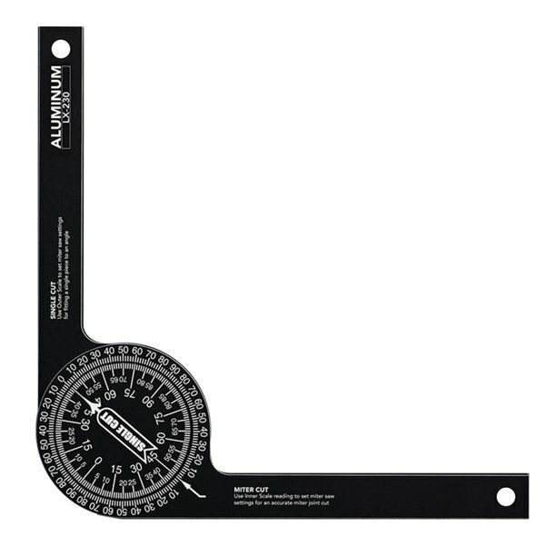 Miter Saw Protractor Aluminum Alloy Featuring Digital Angle