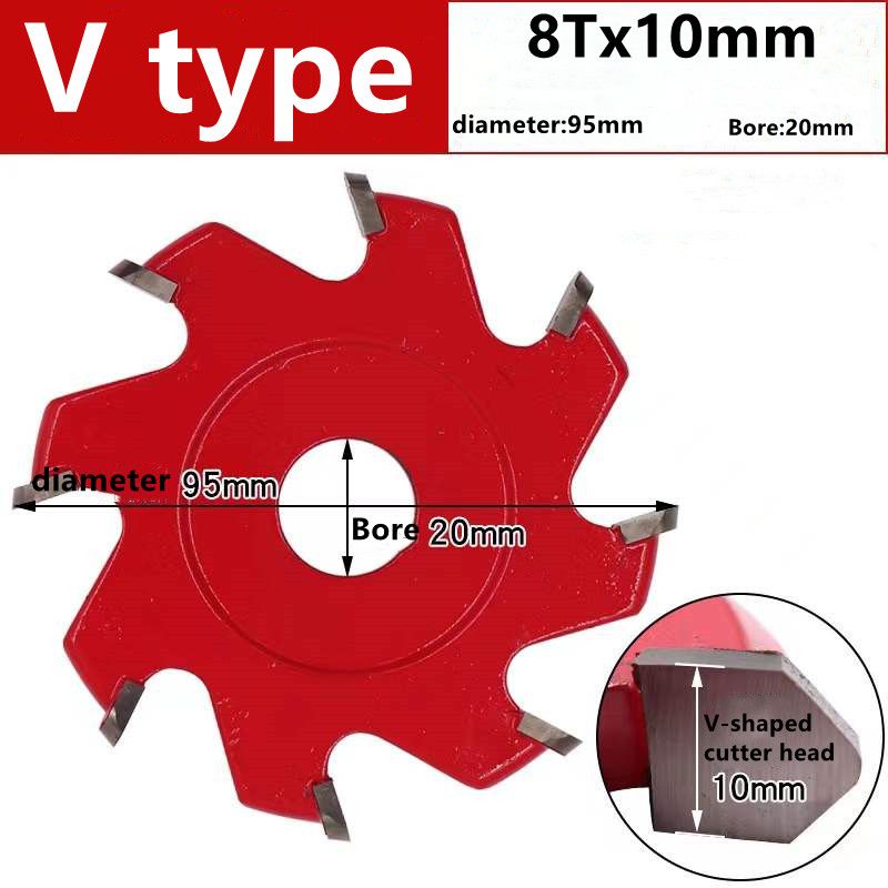 90 Degree Professional Aluminum Composite Panel Cutting Blade V-shaped Folding
