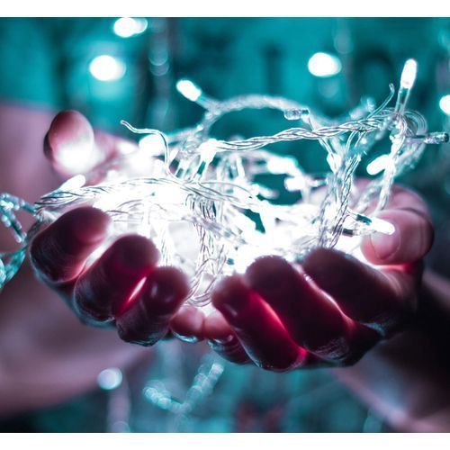 100 LED White String Light For Decorations.