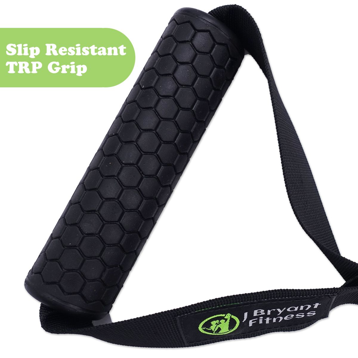 (5 D-ring Handle)1 Pair Gym Resistance Bands Handles Anti-slip TPR Grip Strong Nylon Webbing Fitness Heavy Duty Cable Machine Workout Equipment WAR