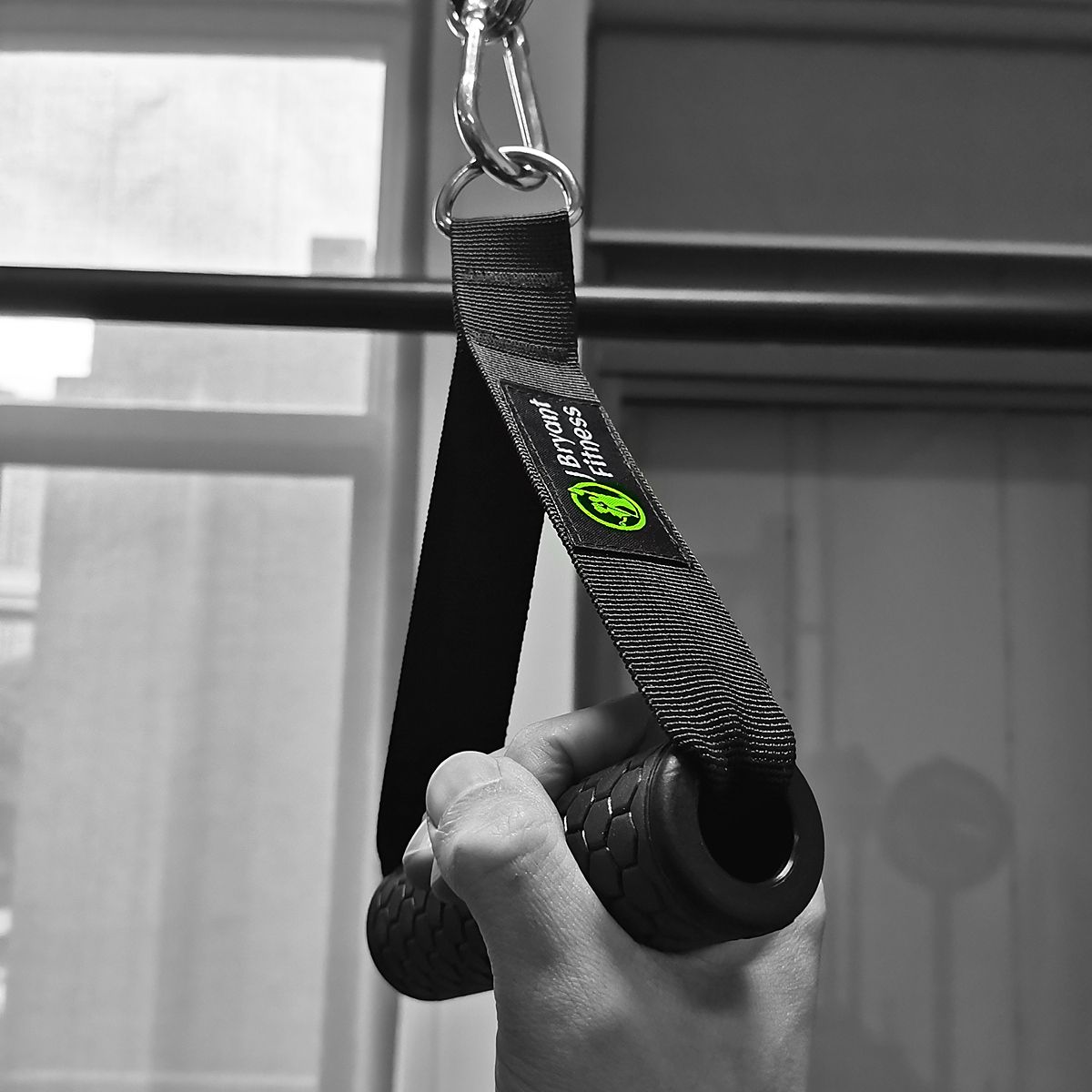 (5 D-ring Handle)1 Pair Gym Resistance Bands Handles Anti-slip TPR Grip Strong Nylon Webbing Fitness Heavy Duty Cable Machine Workout Equipment WAR