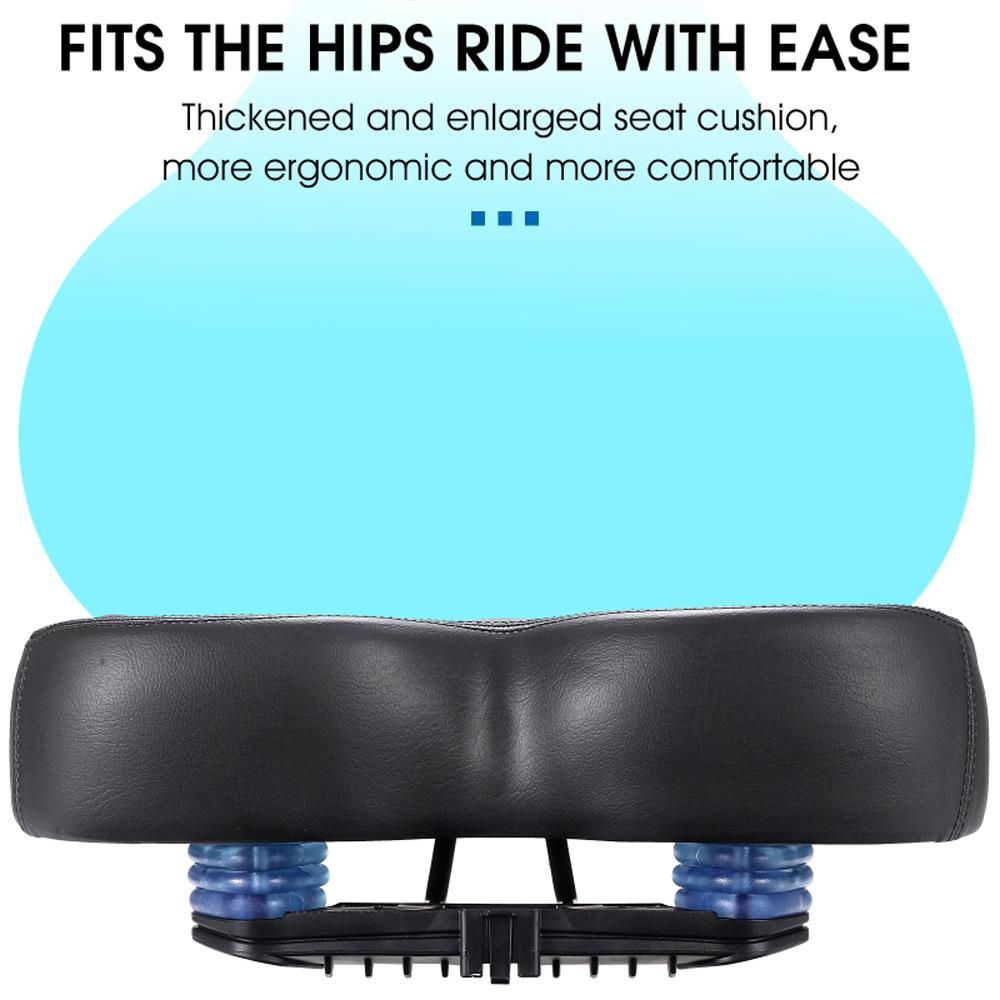 WEST BIKING Ergonomic Bicycle Replacement Saddle Soft Widen Thicken Road Bike Cushion Long Distance Riding Comfortable Shockproof Cycling Seats