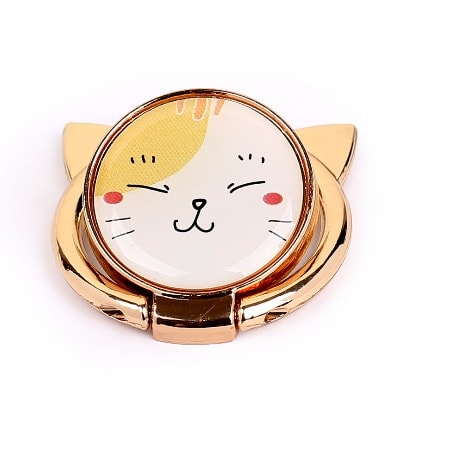 Magnet Cat Designed Ring Phone Holder