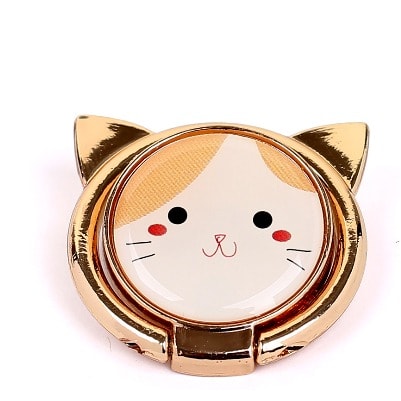 Magnet Cat Designed Ring Phone Holder