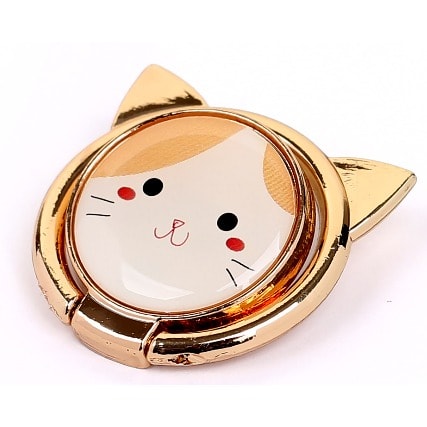 Magnet Cat Designed Ring Phone Holder