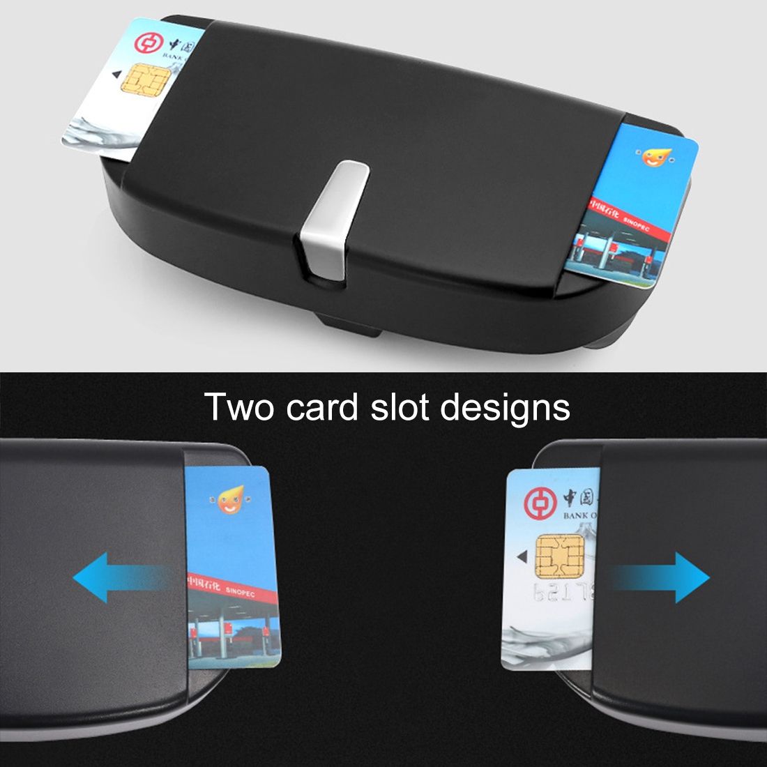 Car Gles Case Sungles Box With Card Slot