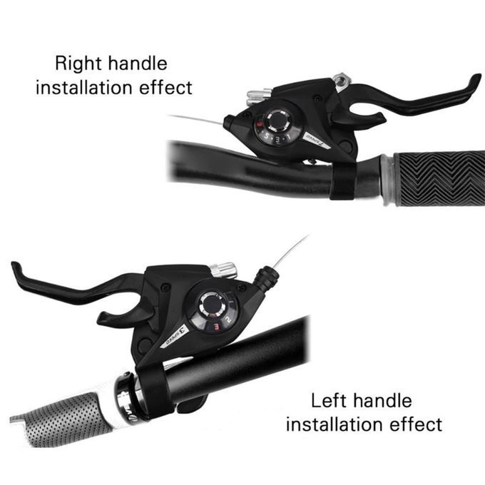 Bicycle Mountain Bike Brake Gear Shifters Lever Transmission 3 X 7/8