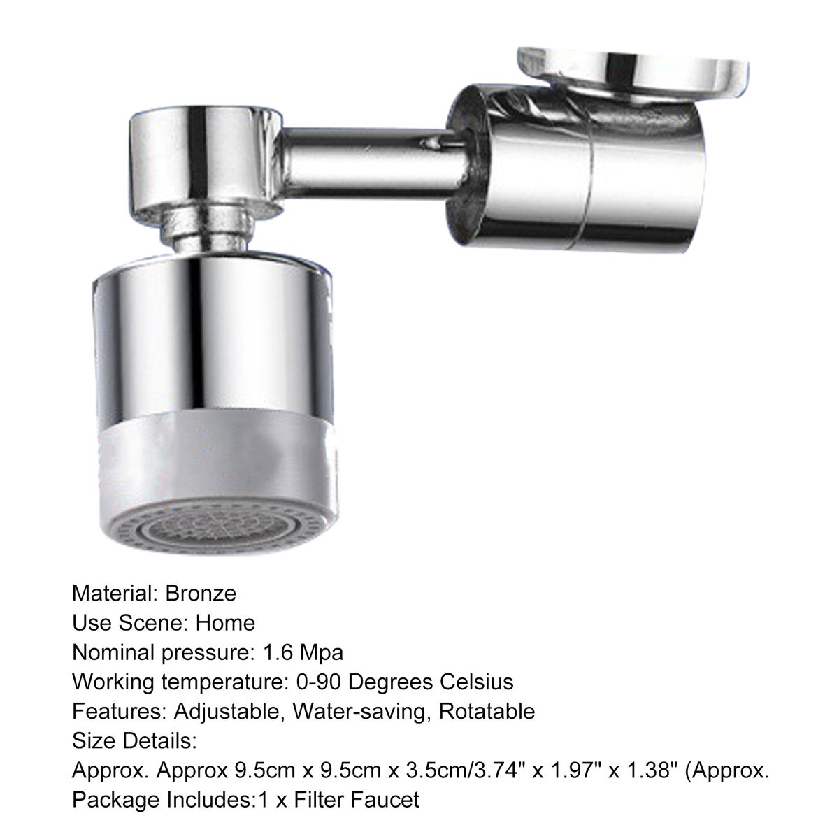 Faucet Sprayer Single-modeDual-mode Outlet Faucet D