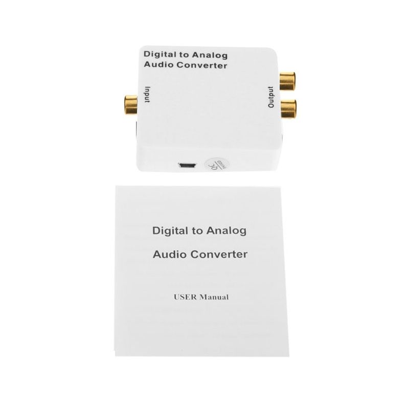 Digital To Analog Audio Converter / Mini Audio Decod Er