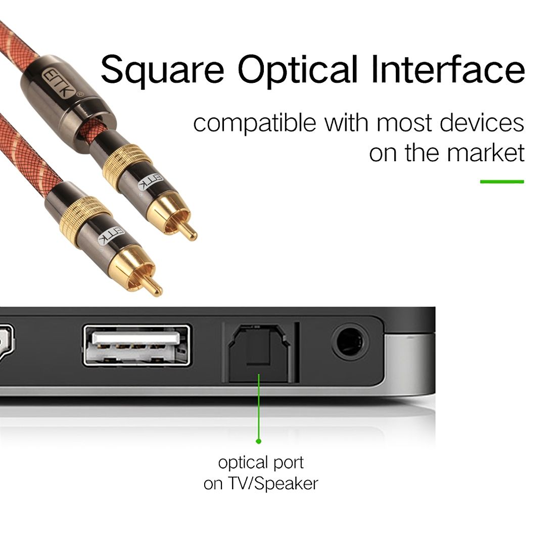 EMK TZ/A 8m To Digital Coaxial Interconnect Cable