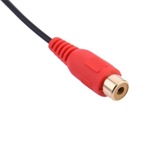 3.5 Jack Male To 2RCA 2AV Female Converter Cable For DVD TV
