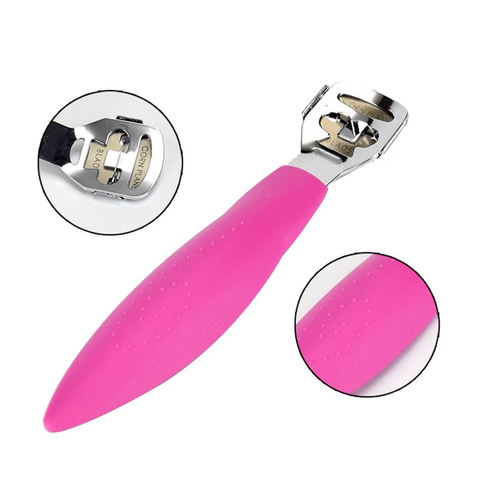 Feet File Exfoliating Calluses Cuticle Cutter Dead-Rose Red