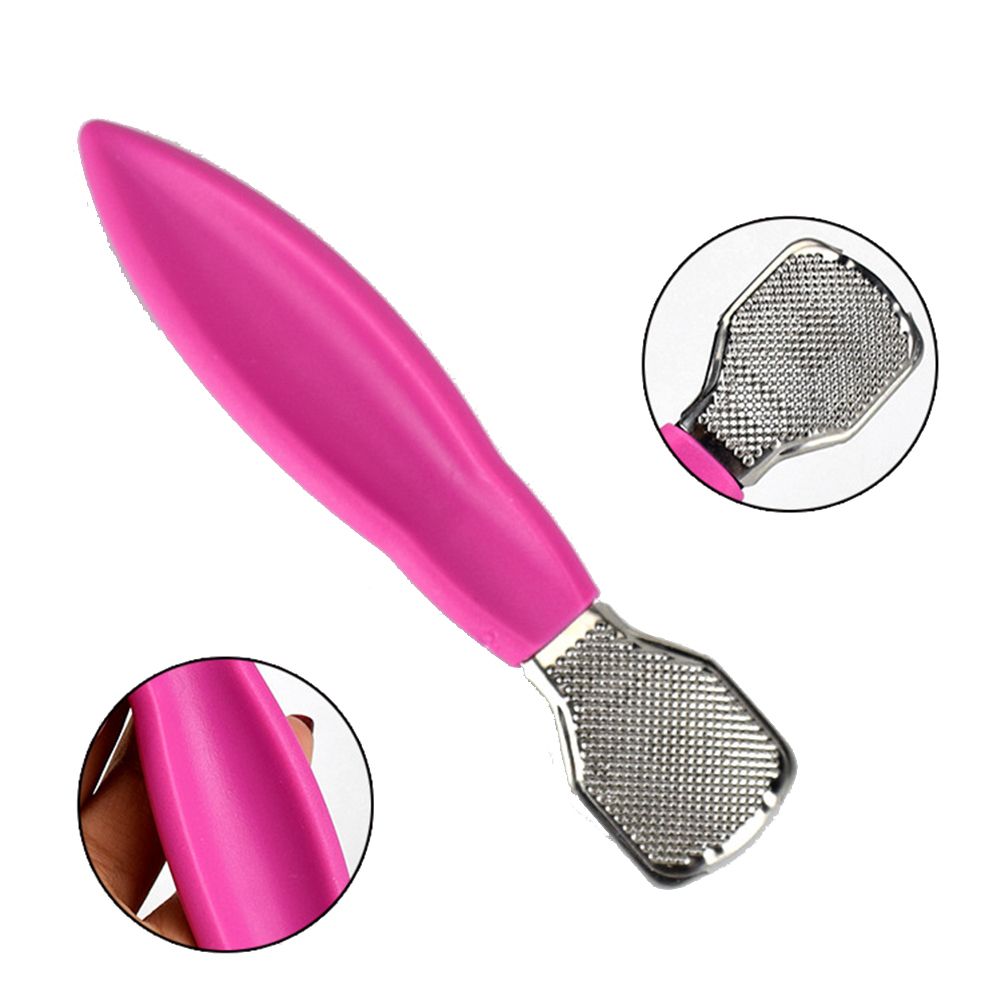 Feet File Exfoliating Calluses Cuticle Cutter Dead-Rose Red