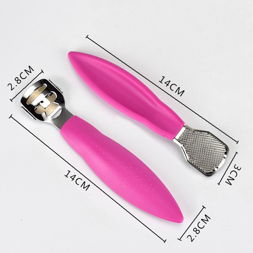 Feet File Exfoliating Calluses Cuticle Cutter Dead-Rose Red