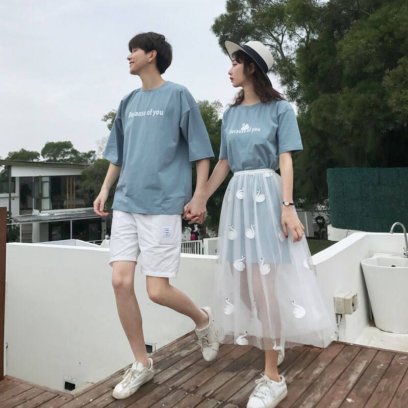 Different Couples Wear Summer Suit 2021 New Korean Versio