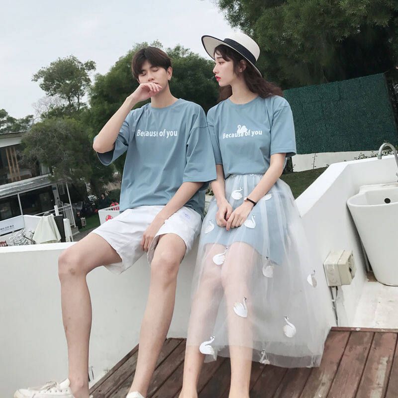 Different Couples Wear Summer Suit 2021 New Korean Versio