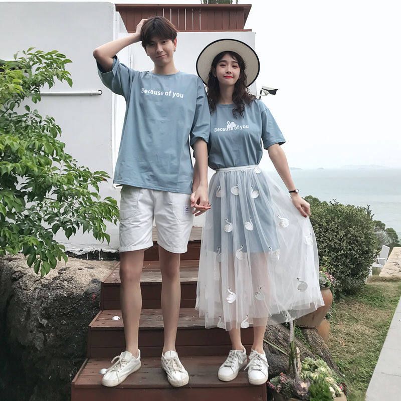 Different Couples Wear Summer Suit 2021 New Korean Versio