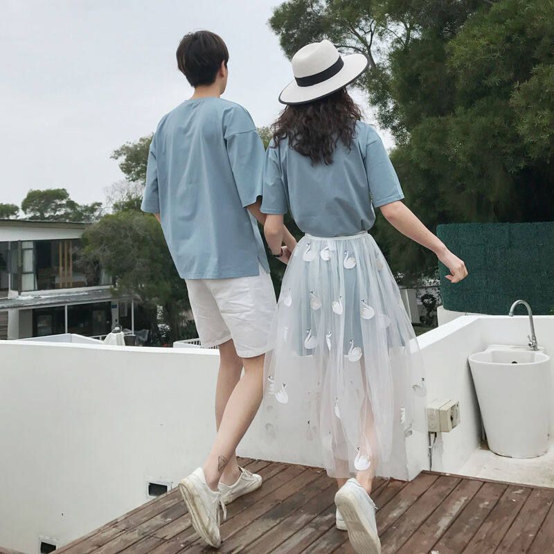 Different Couples Wear Summer Suit 2021 New Korean Versio