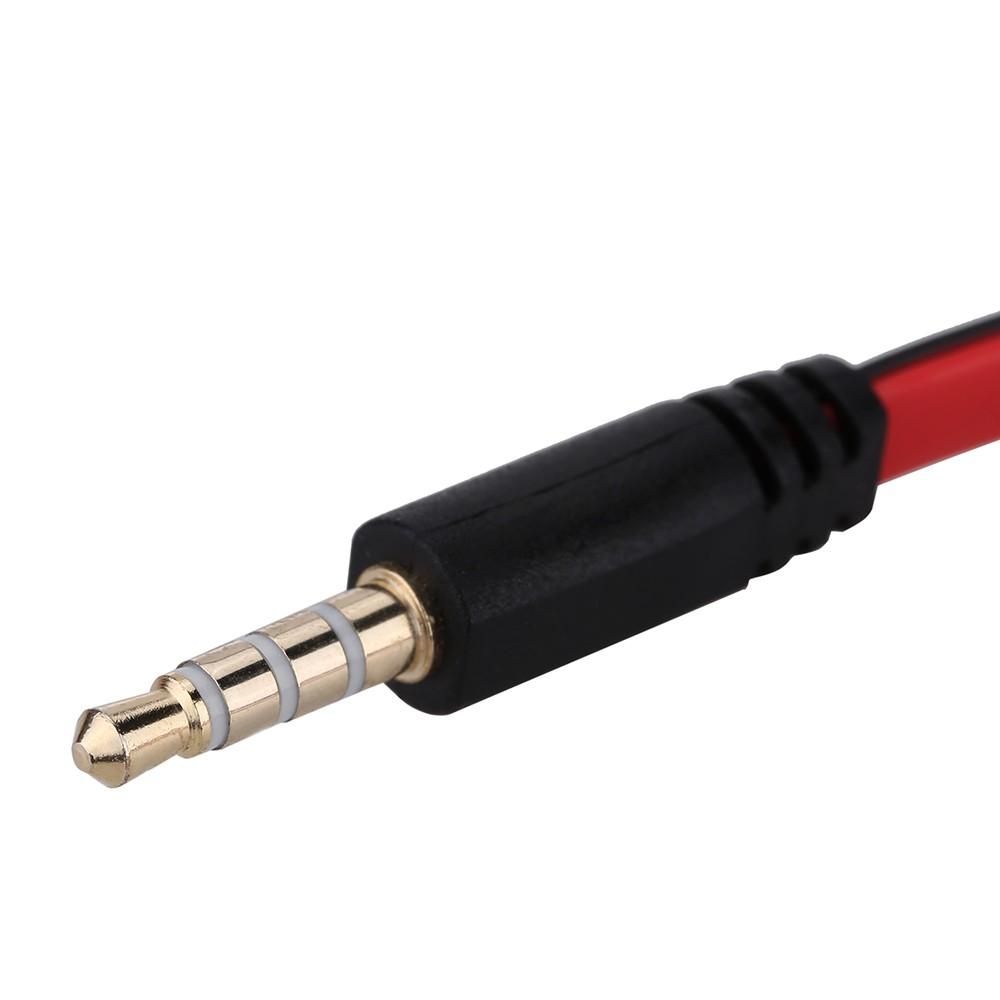 3.5mm Stereo Audio Male to 2 Female Y Splitter Mic Earphone Headphone Headset Jack Adapter Cable for Smartphone Tablet PC