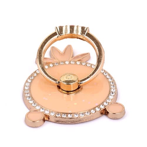 Magnet Gold Orange Ring Phone Holder