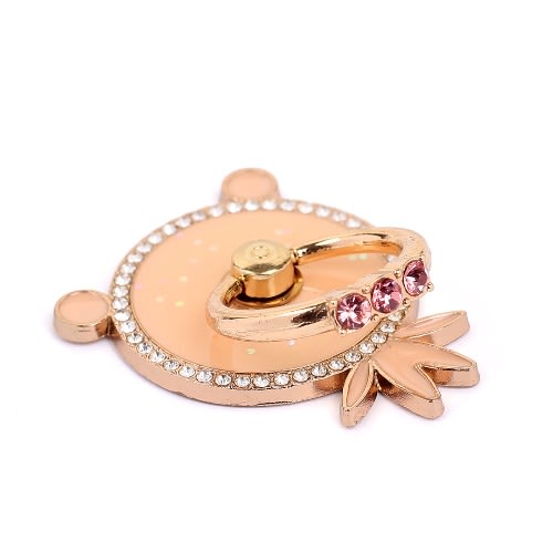Magnet Gold Orange Ring Phone Holder