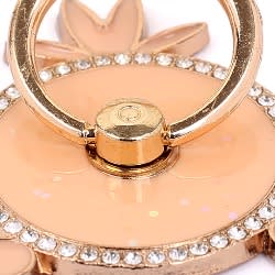 Magnet Gold Orange Ring Phone Holder