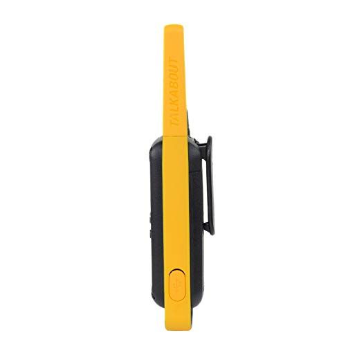 Motorola Solutions T470 TwoWay Radio Black WYellow Rechargea