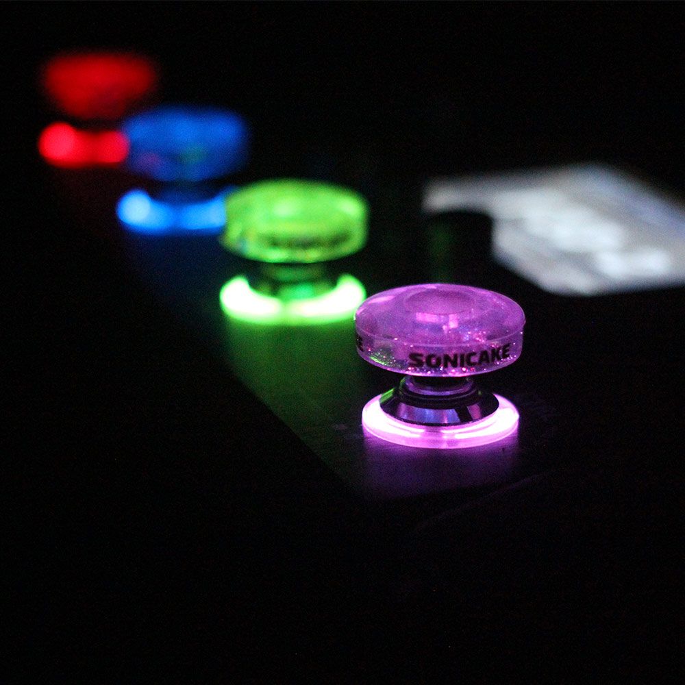 Footswitch Toppers Transparent Clear For Guitar Effects Pedal 10mm 20 PCS