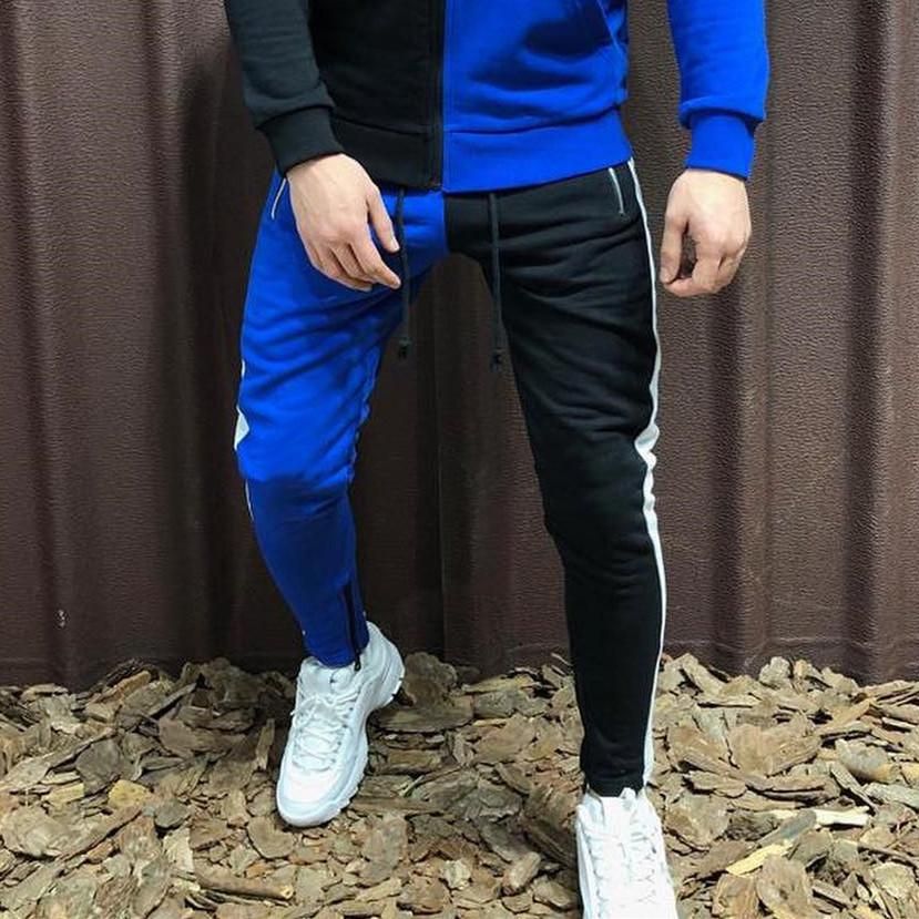 Hot New Jogging Casual Man Pants Fitness Men Sports Clothing Trucks Adjusted Trousers Pants Black Gyms Jogger Pants