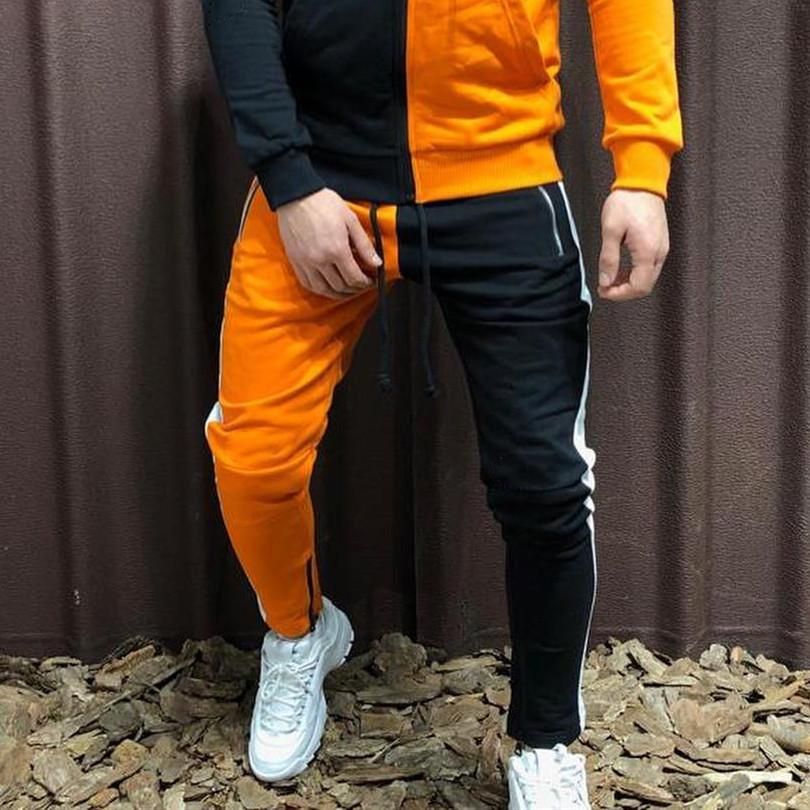 Hot New Jogging Casual Man Pants Fitness Men Sports Clothing Trucks Adjusted Trousers Pants Black Gyms Jogger Pants