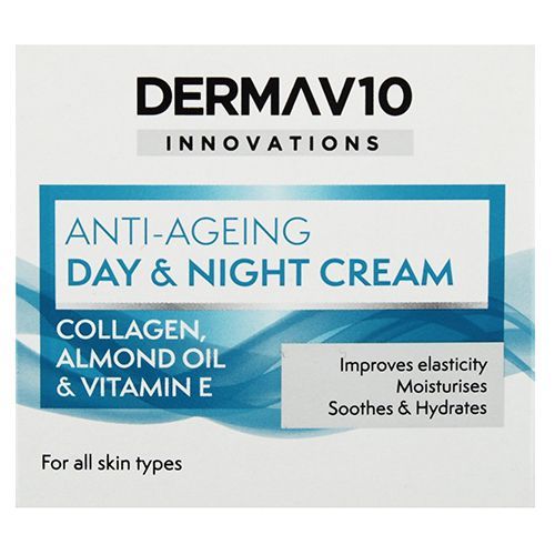 Anti-Ageing Day & Night Cream Collagen, Almond Oil & Vitamin E 50ml X 1pcs