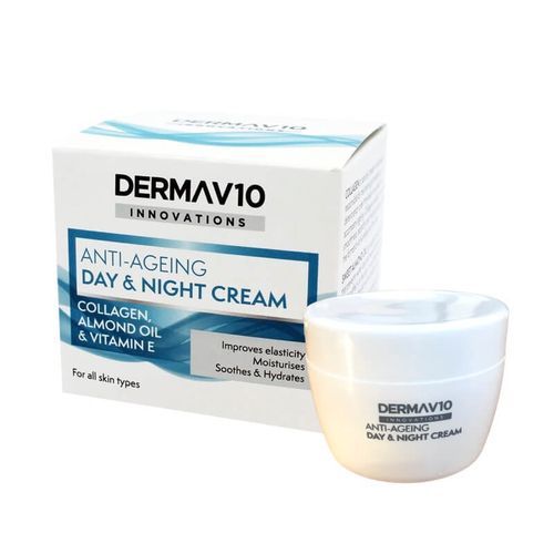 Anti-Ageing Day & Night Cream Collagen, Almond Oil & Vitamin E 50ml X 1pcs