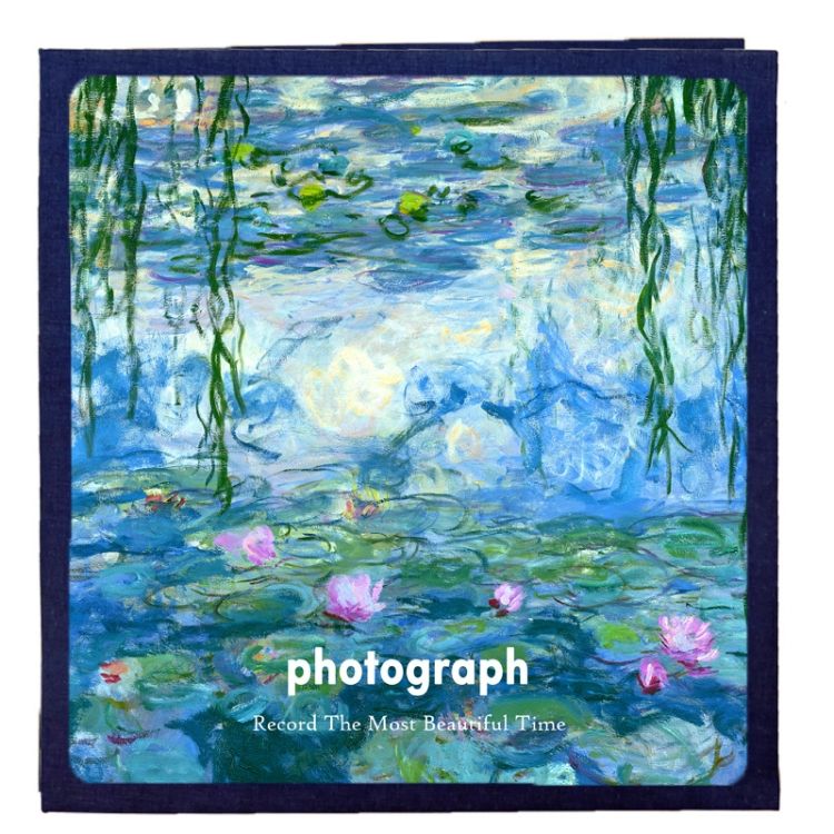 DIY Pasted Photo Album, Colour:18 Inch Water Lilies