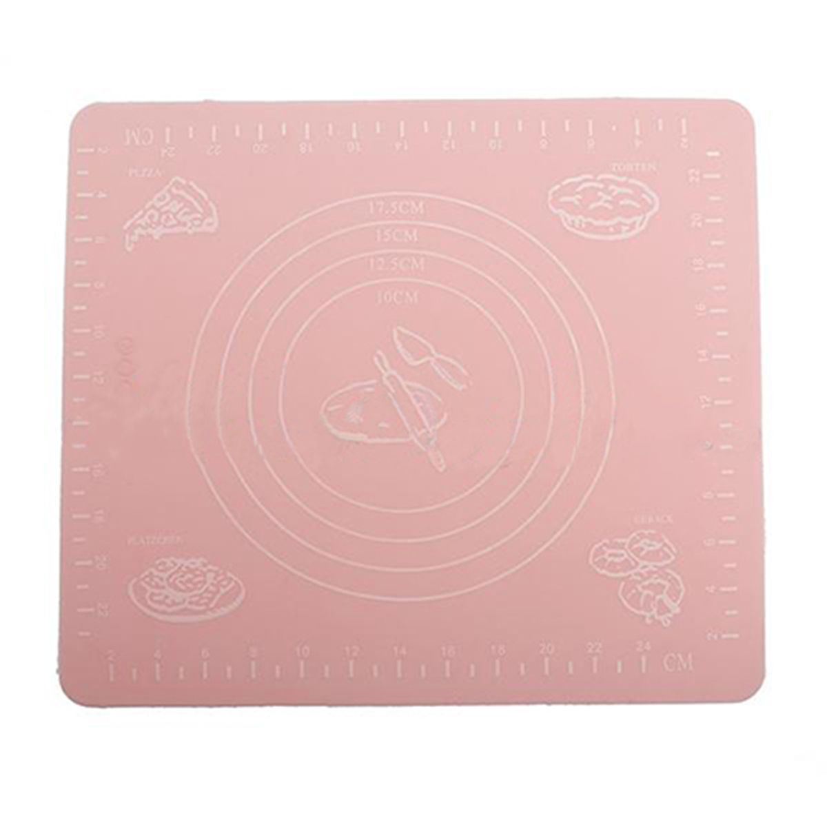 Silicone Rolling Cut Mat Fondant Clay Pastry Icing Dough