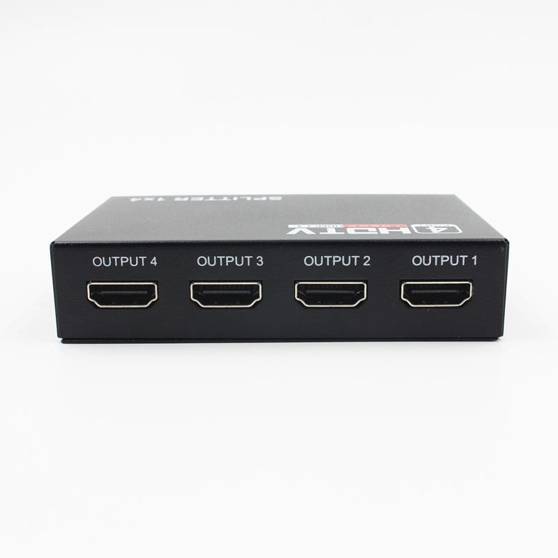 HDMI Splitter 1x4 Full HD 1080p Video HDMI Switch Switcher Amplifier