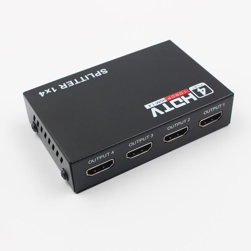 HDMI Splitter 1x4 Full HD 1080p Video HDMI Switch Switcher Amplifier