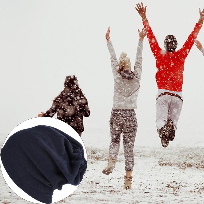 Unisex Winter Outdoor Sport Neck Wrap Windproof-Wine Red