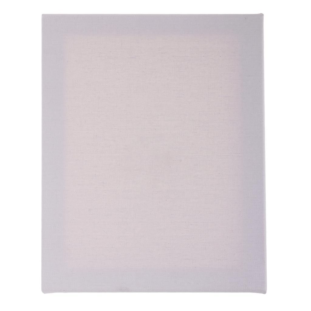 Blank Primed Stretched Canvas Board Cotton Wood Frame Oil