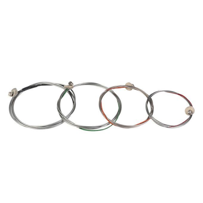 4pcs/set Electric Bass Guitar Nickel Plate Ends Ball Strings Muscial