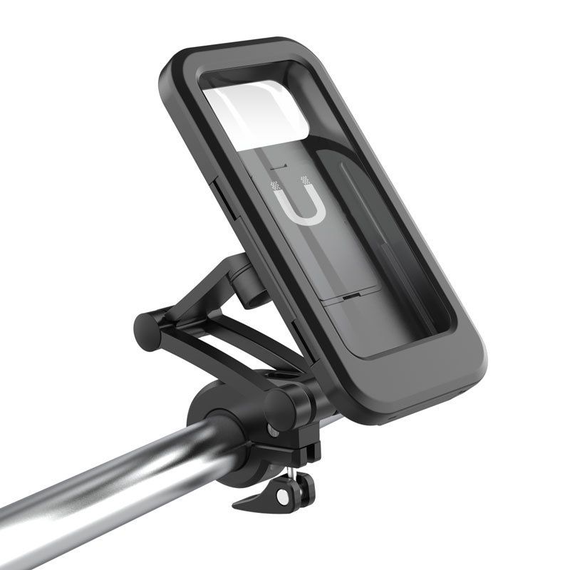 Motorcycle Rearview Mirror Mobile Phone Bracket Locomotive Mobile Phone Bracket Bicycle Handle Waterproof Bracket