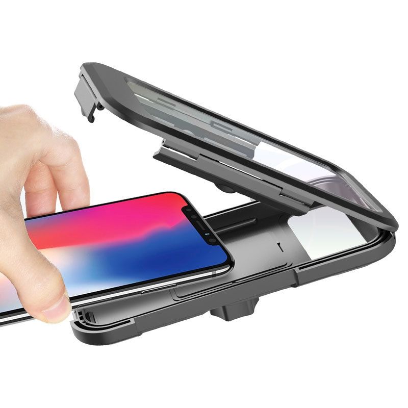 Motorcycle Rearview Mirror Mobile Phone Bracket Locomotive Mobile Phone Bracket Bicycle Handle Waterproof Bracket